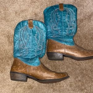 Blue Cowgirl Boots